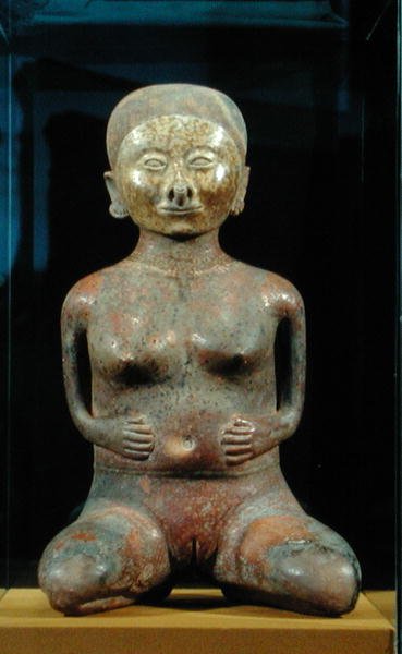 Female Statuette from Nayarit, Mexico, 300 BC - 500 AD by Nayarit